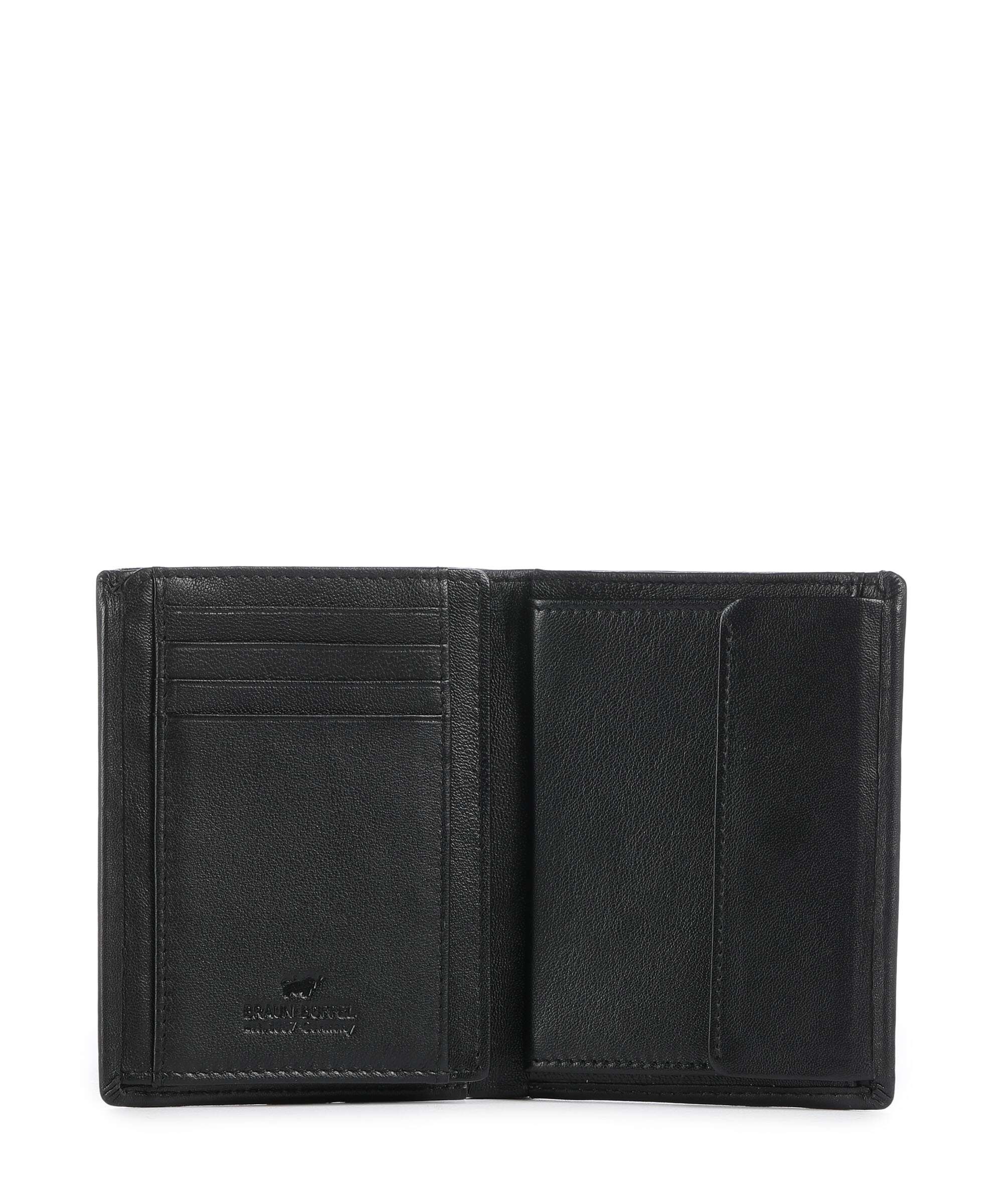 Braun Büffel Hannes Wallet black