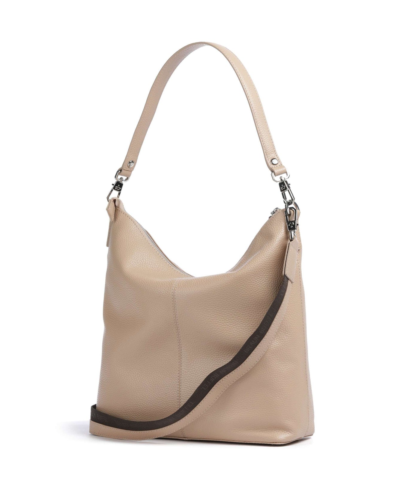 Braun Büffel Hanna Hobo bag creme