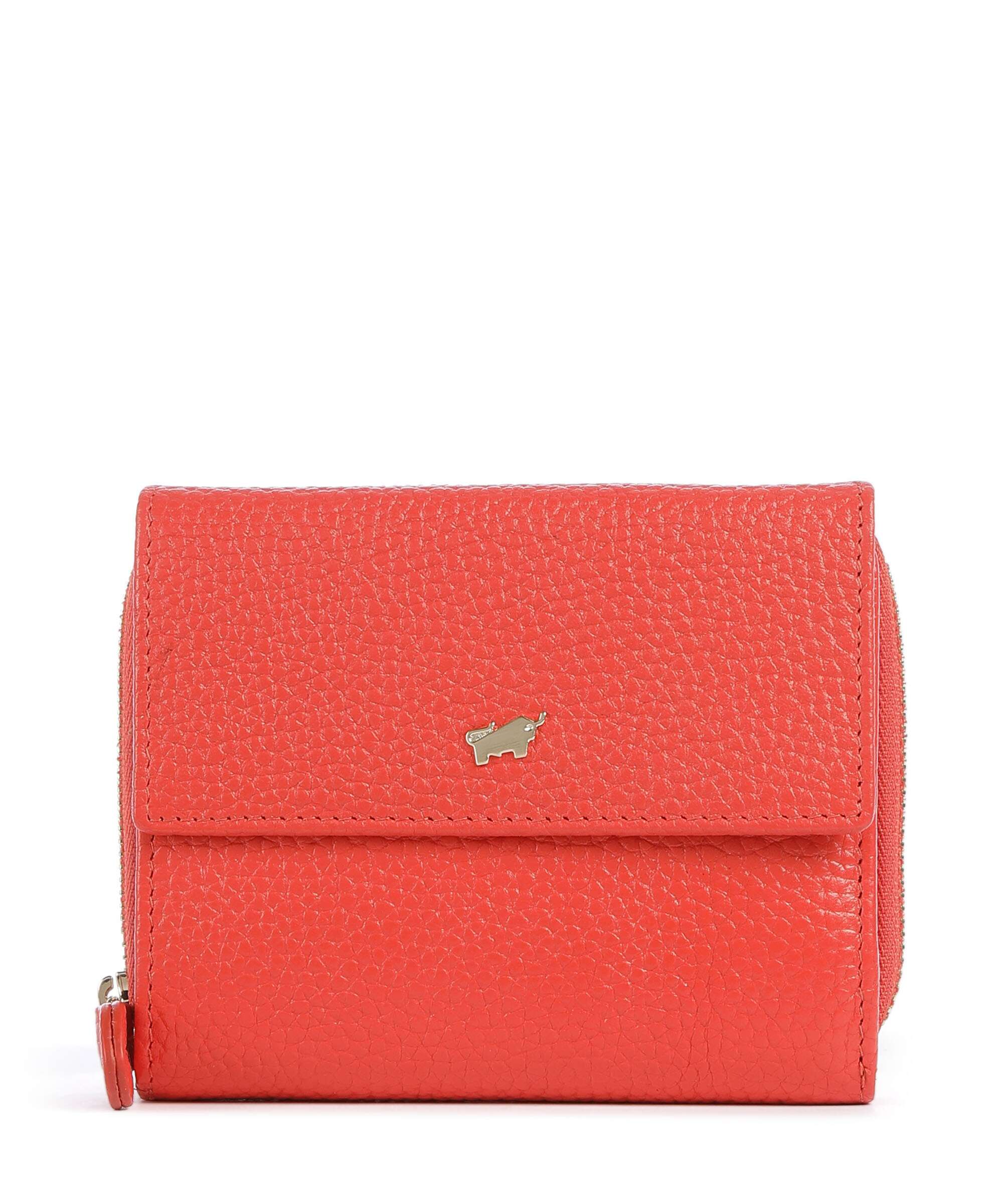 Braun Büffel Asti M Wallet rich red