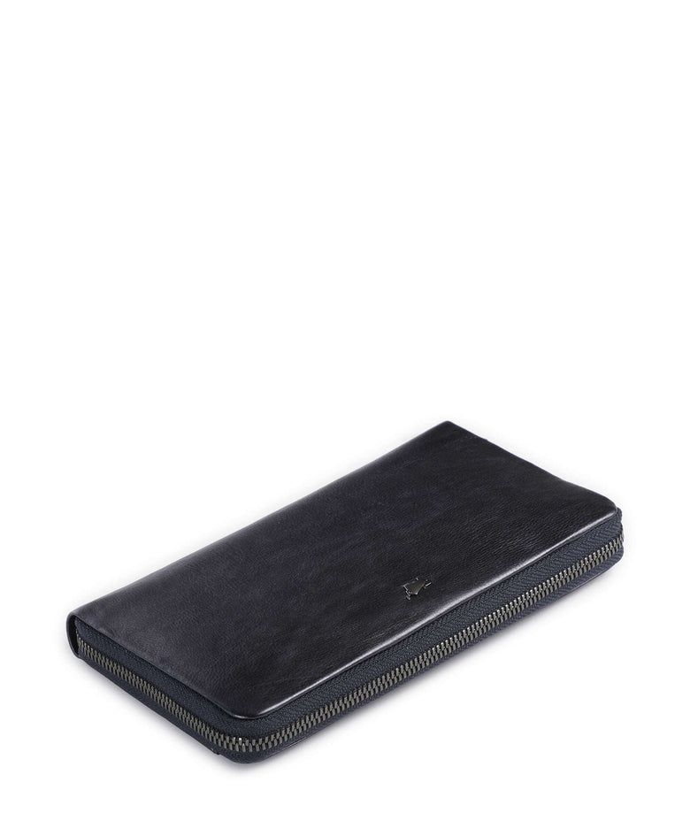 Braun Büffel Ruby Wallet blau