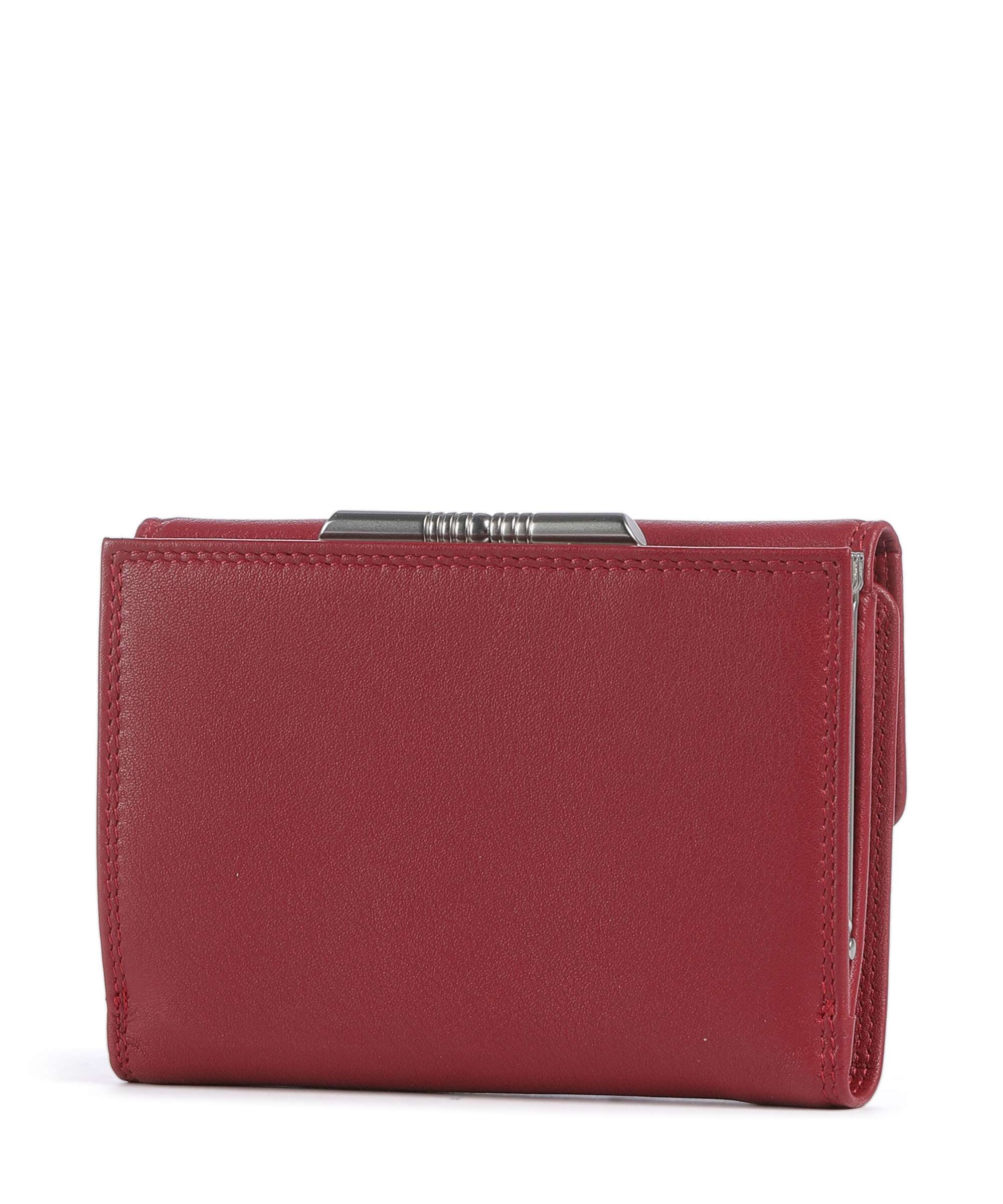 Braun Büffel Golf RFID Wallet rot