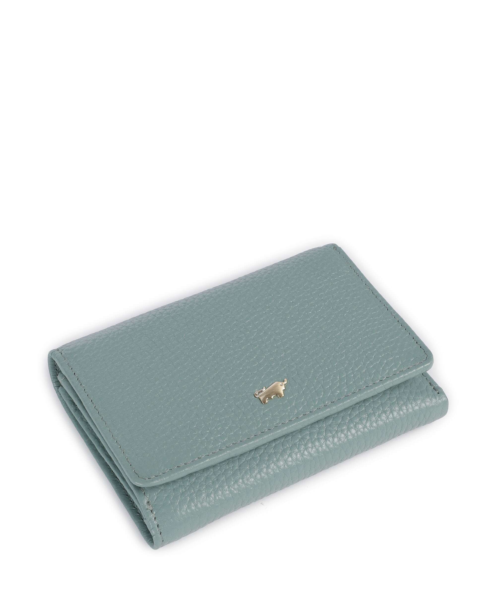 Braun Büffel Asti S Wallet green mistle
