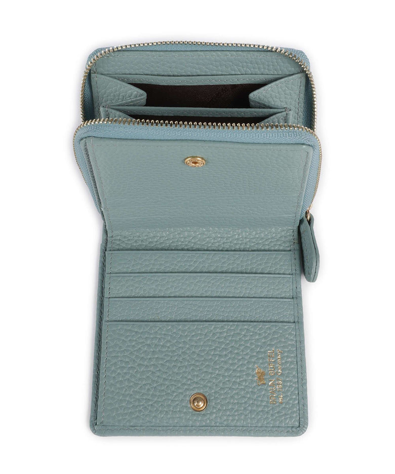 Braun Büffel Asti Wallet green mistle