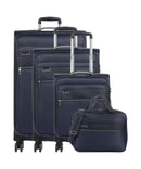 Travelite Miigo Resväska set (4 hjul) tiefseeblau