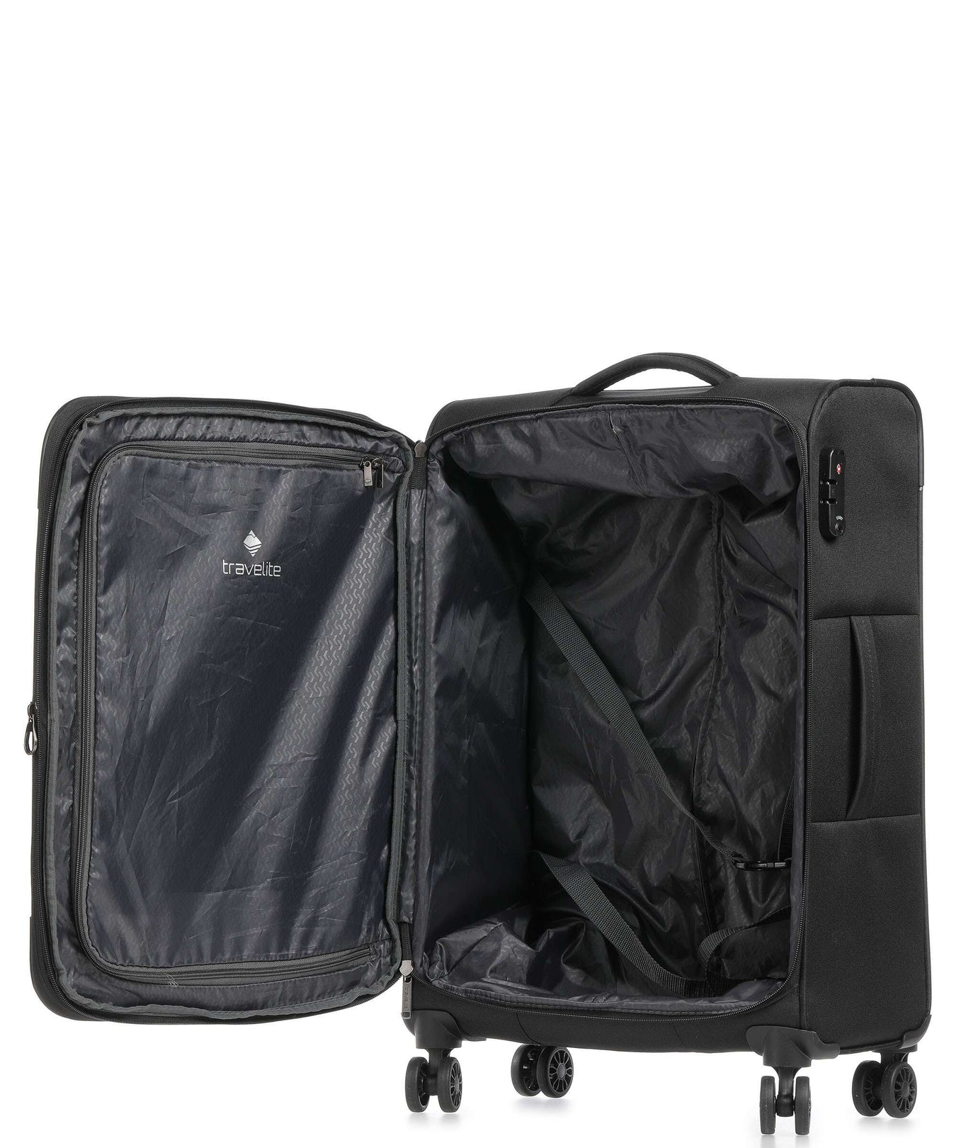 Travelite Chios Spinner (4 wheels) schwarz