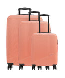 Travelite Bali Resväska set (4 hjul) koralle
