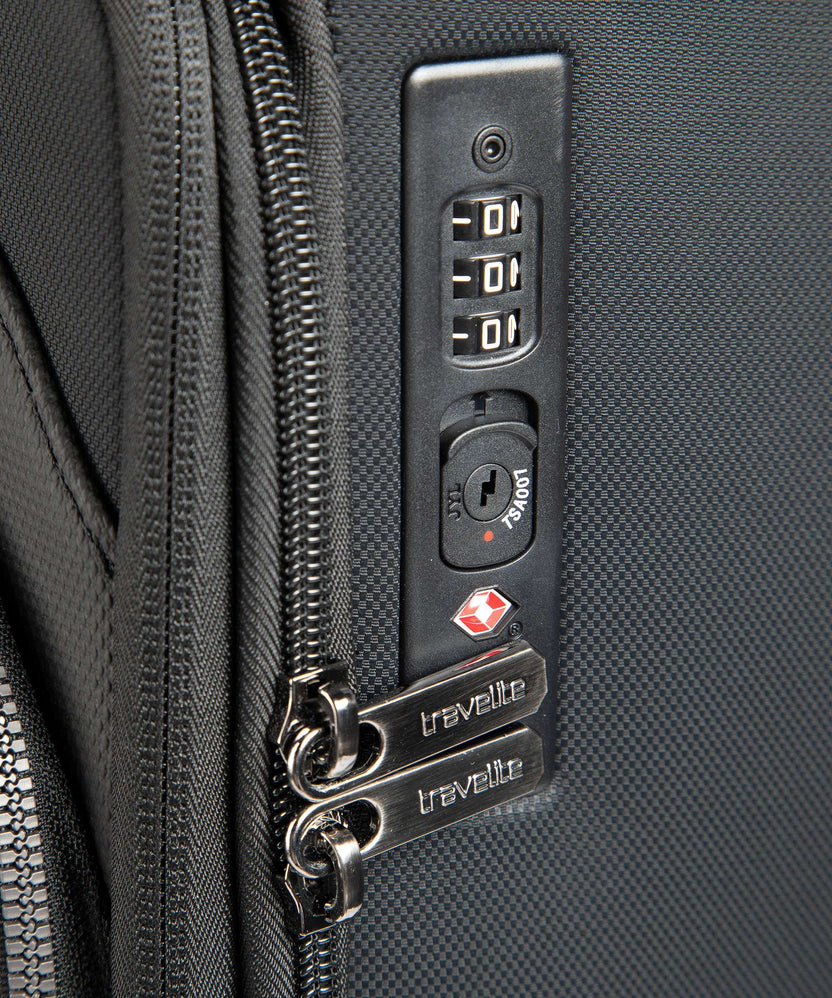 Travelite Priima L Spinner (4 wheels) schwarz