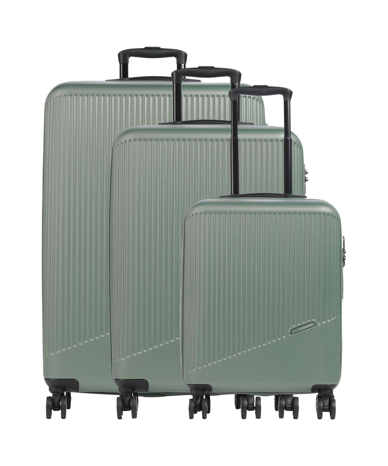Travelite Bali Suitcase set (4 wheels) grün