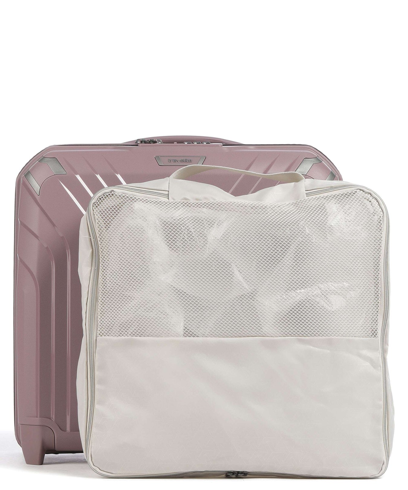 Travelite Elvaa Trolley (2 wheels) rosé