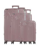 Travelite Elvaa Resväska set (4 hjul) rosé
