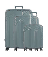 Travelite Elvaa Resväska set (4 hjul) Blaugrau