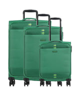 Travelite Rügen Resväska set (4 hjul) grün