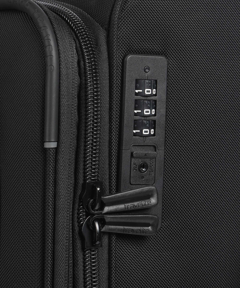 Travelite Crosslite 5.0 Spinner (4 wheels) schwarz