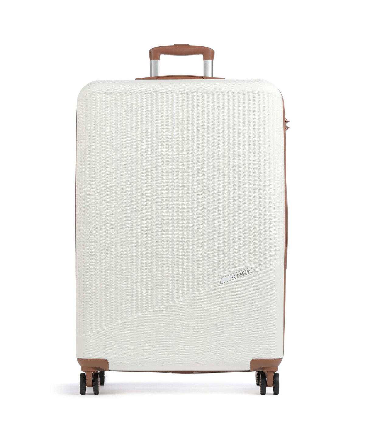 Travelite Bali Spinner (4 wheels) weiss/cognac