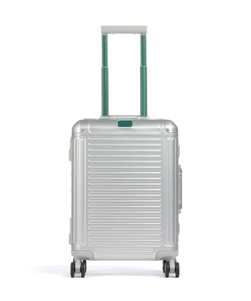 Travelite Next Resväska med 4 hjul silber/grün