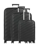 Travelite Burano Resväska set (4 hjul) black