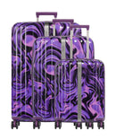 Travelite Lascana Edition Resväska set (4 hjul) purple swirl