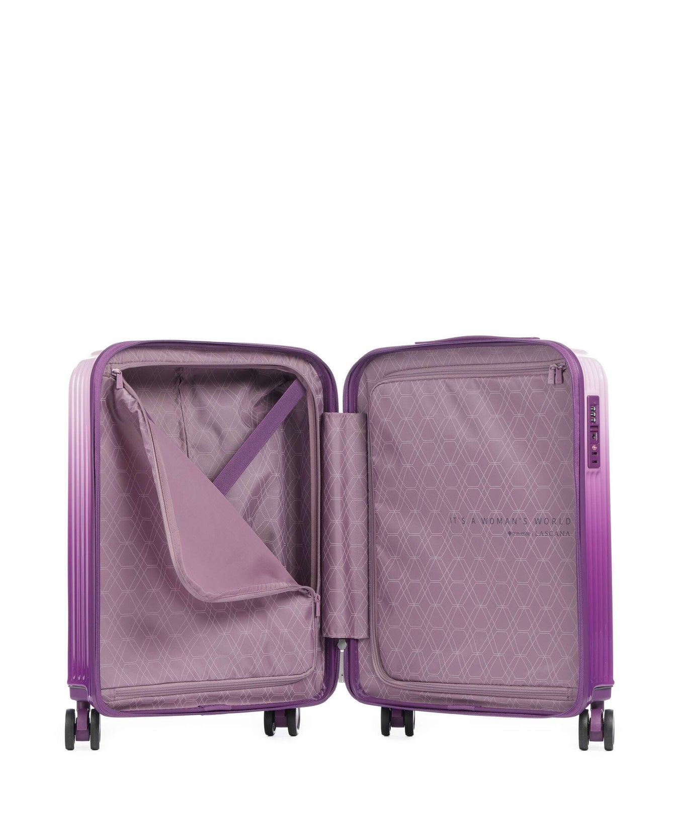 Travelite Lascana Edition Spinner (4 wheels) purple degrade
