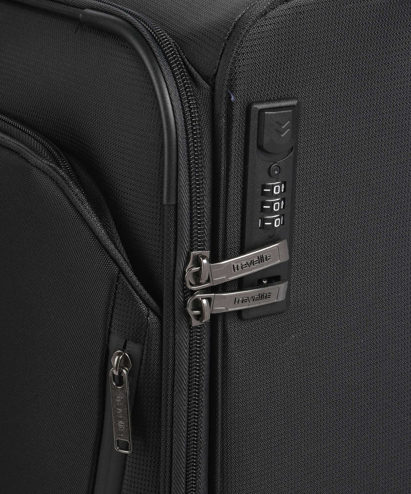 Travelite Cabin Multi 2 Trolley (2 wheels) schwarz