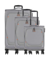 Travelite Umbria Resväska set (4 hjul) smoky gray