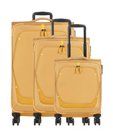 Travelite Umbria Resväska set (4 hjul) golden glow