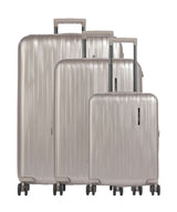 Travelite Barbara Novelty Resväska set (4 hjul) satin nude