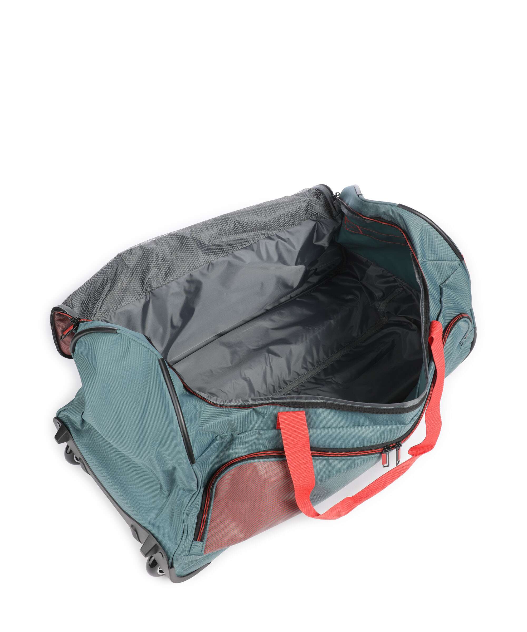 Travelite Basics Travel bag with wheels grün/orange
