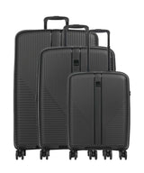 Travelite Air Stripe Resväska set (4 hjul) black