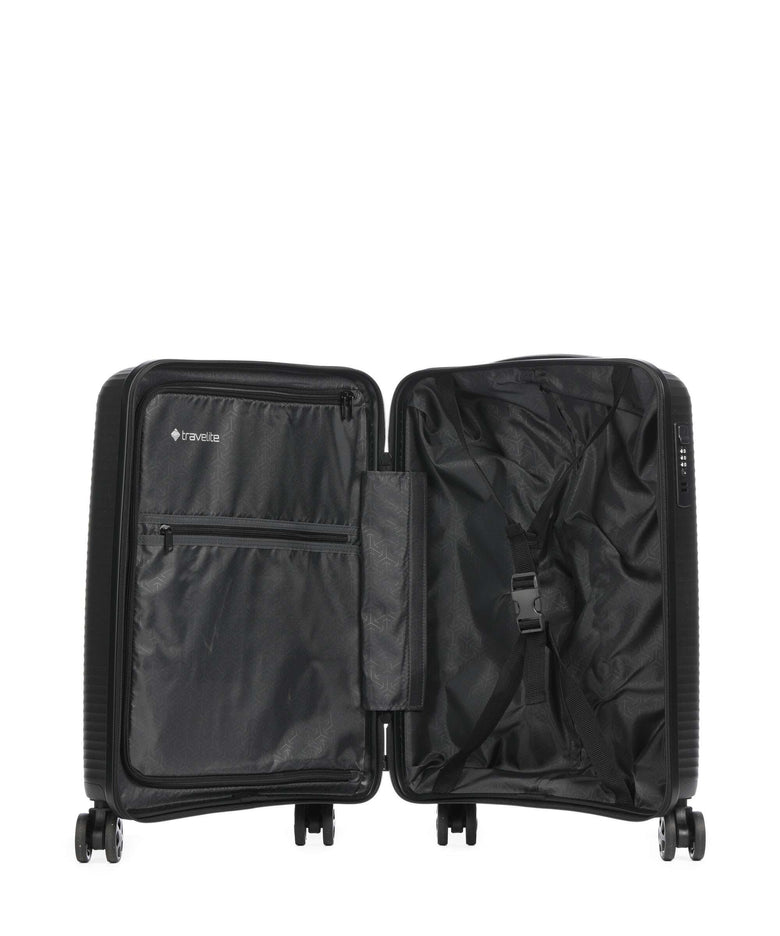 Travelite Air Stripe Spinner (4 wheels) black