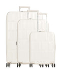 Travelite Panello Suitcase set (4 wheels) ivory