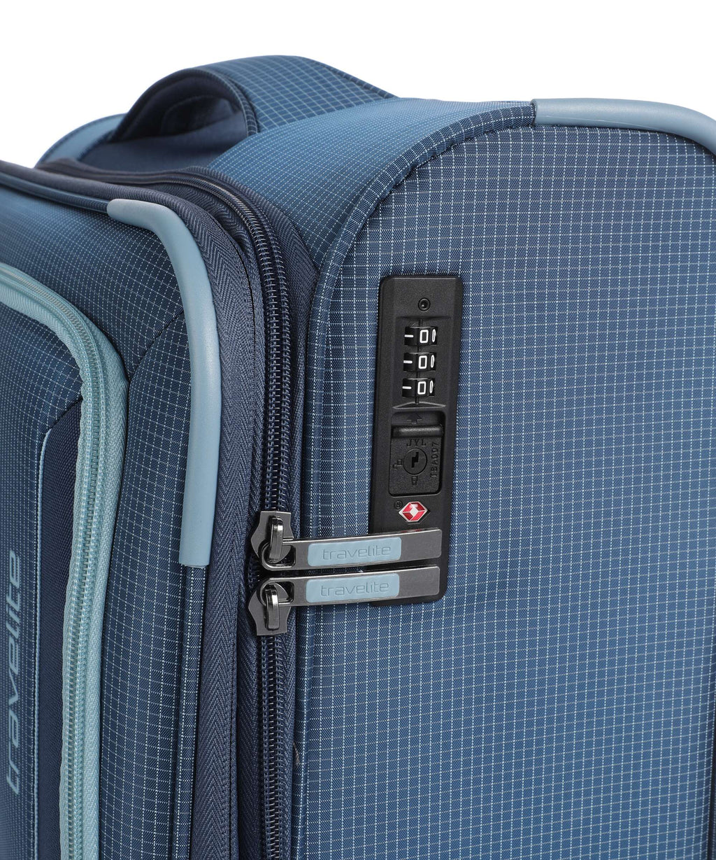 Travelite Corsiica Spinner (4 wheels) blue