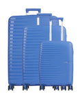 Travelite Pacific Suitcase set (4 wheels) blue