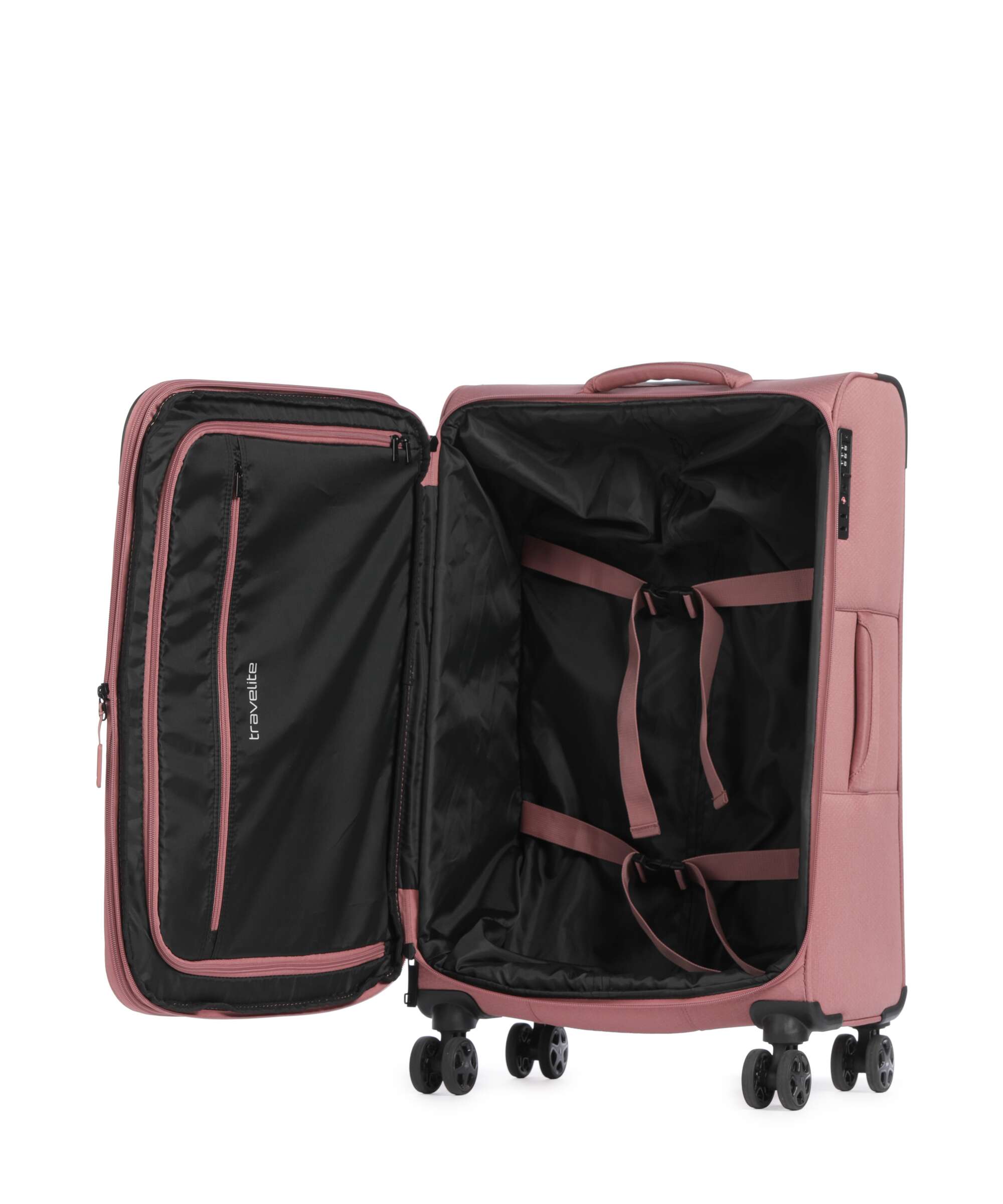 Travelite Kick Off Spinner (4 wheels) blush