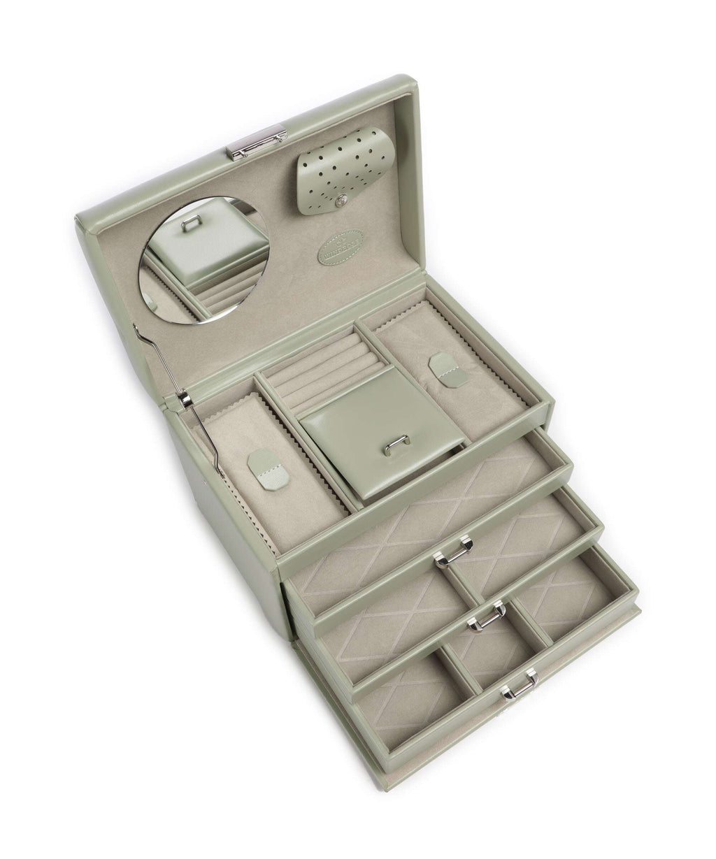 Windrose Merino 4 Etagen Jewelry box salbei