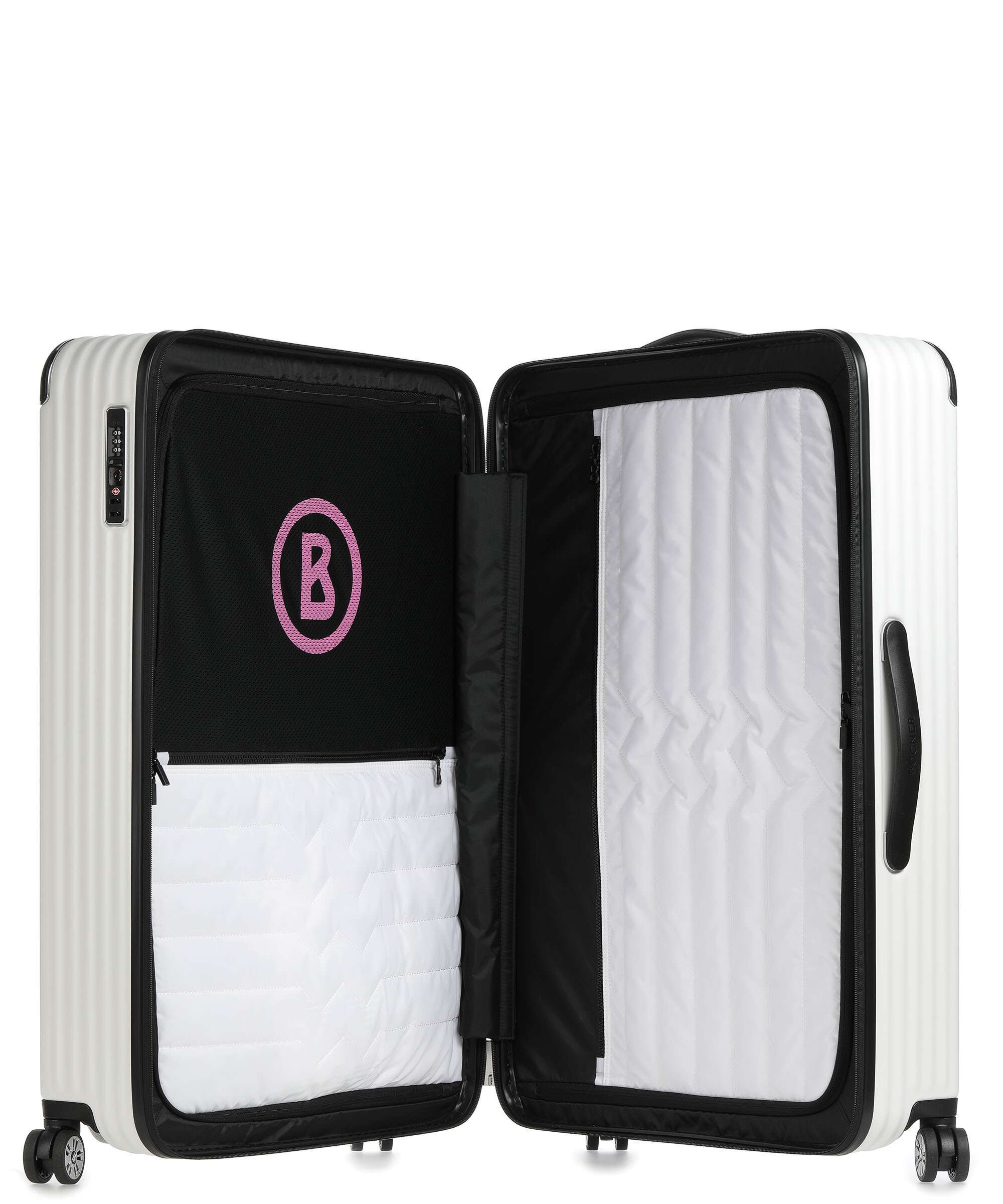 Bogner Piz Deluxe C75 Spinner (4 wheels) white