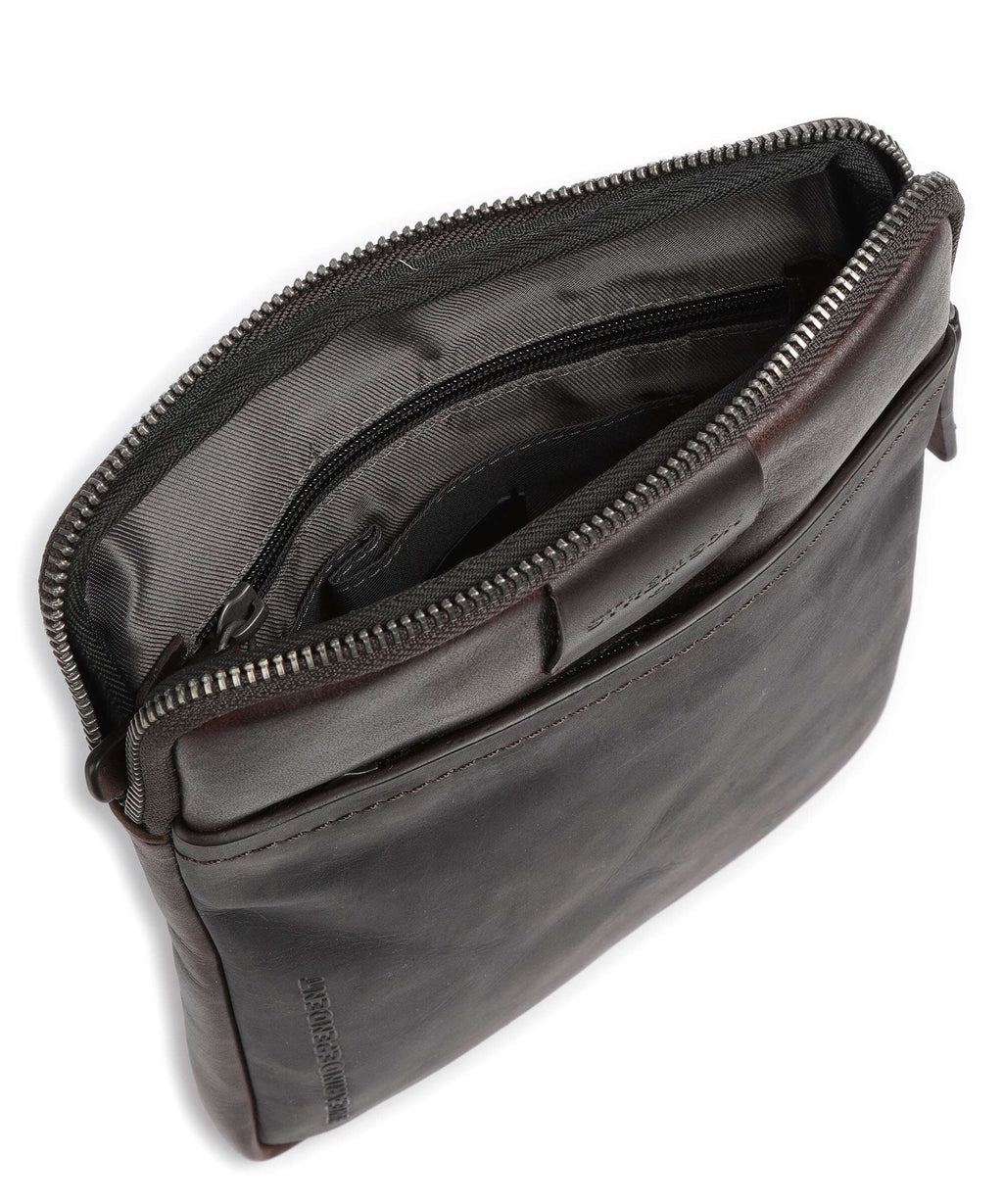 Strellson Brick Lane Crossbody bag dark brown