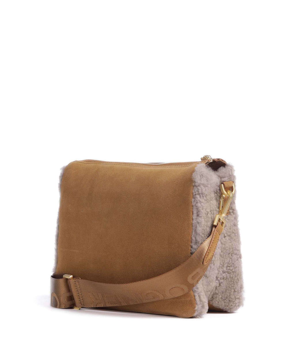 Bogner Banff Frisé Frisé Crossbody bag light brown
