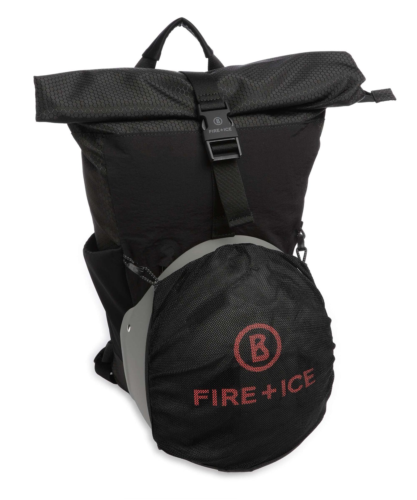 Bogner Park City Ive Rolltop backpack black