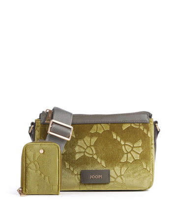 JOOP! Ricamo Dolce Jasmina Crossover väska apple green