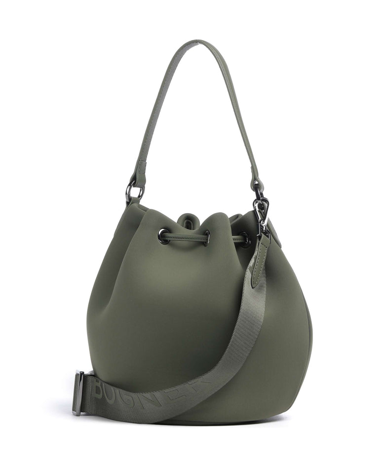 Bogner Alvier Ines Bucket bag dark olive