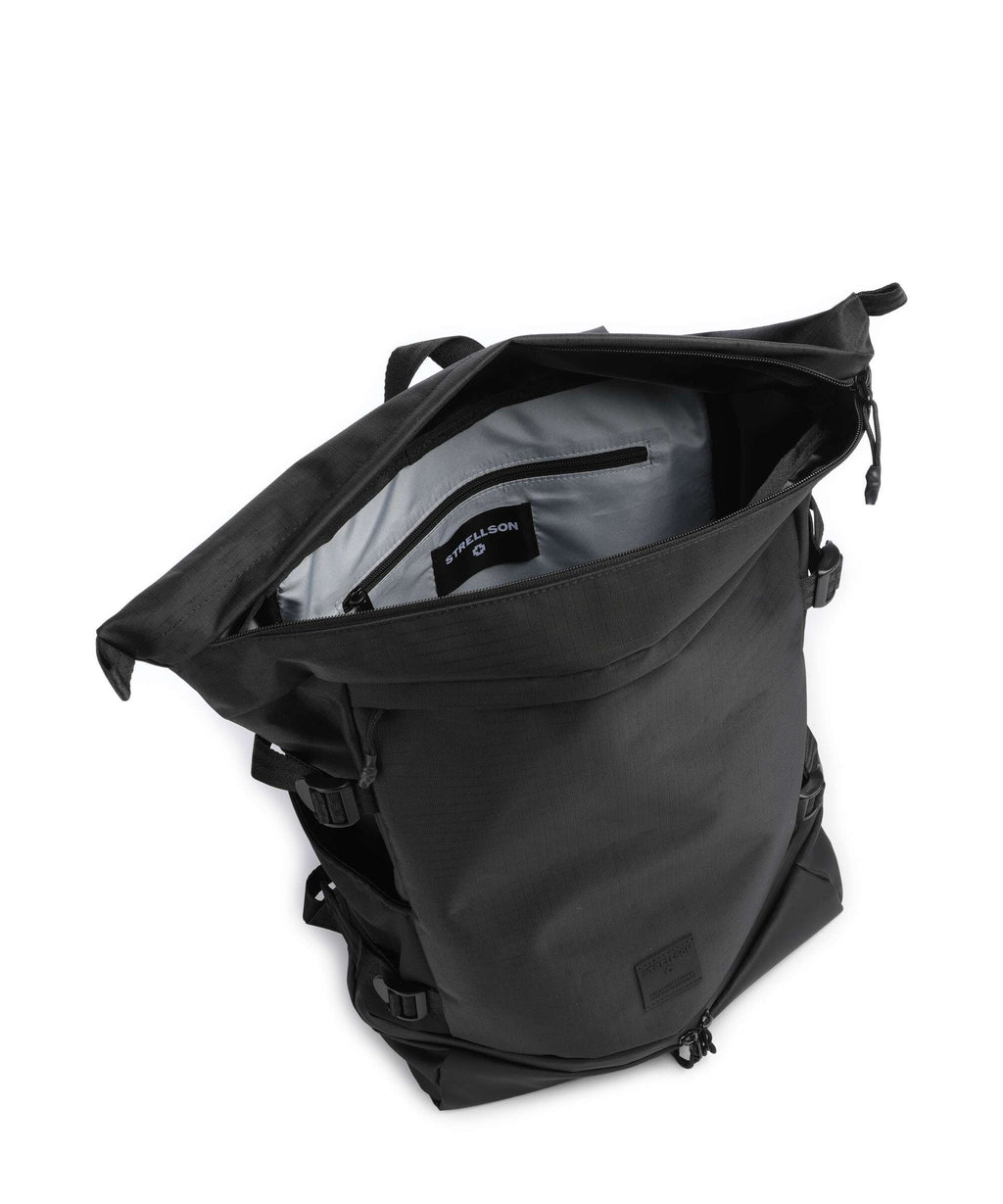 Strellson New Ham Sebastian Rolltop backpack black