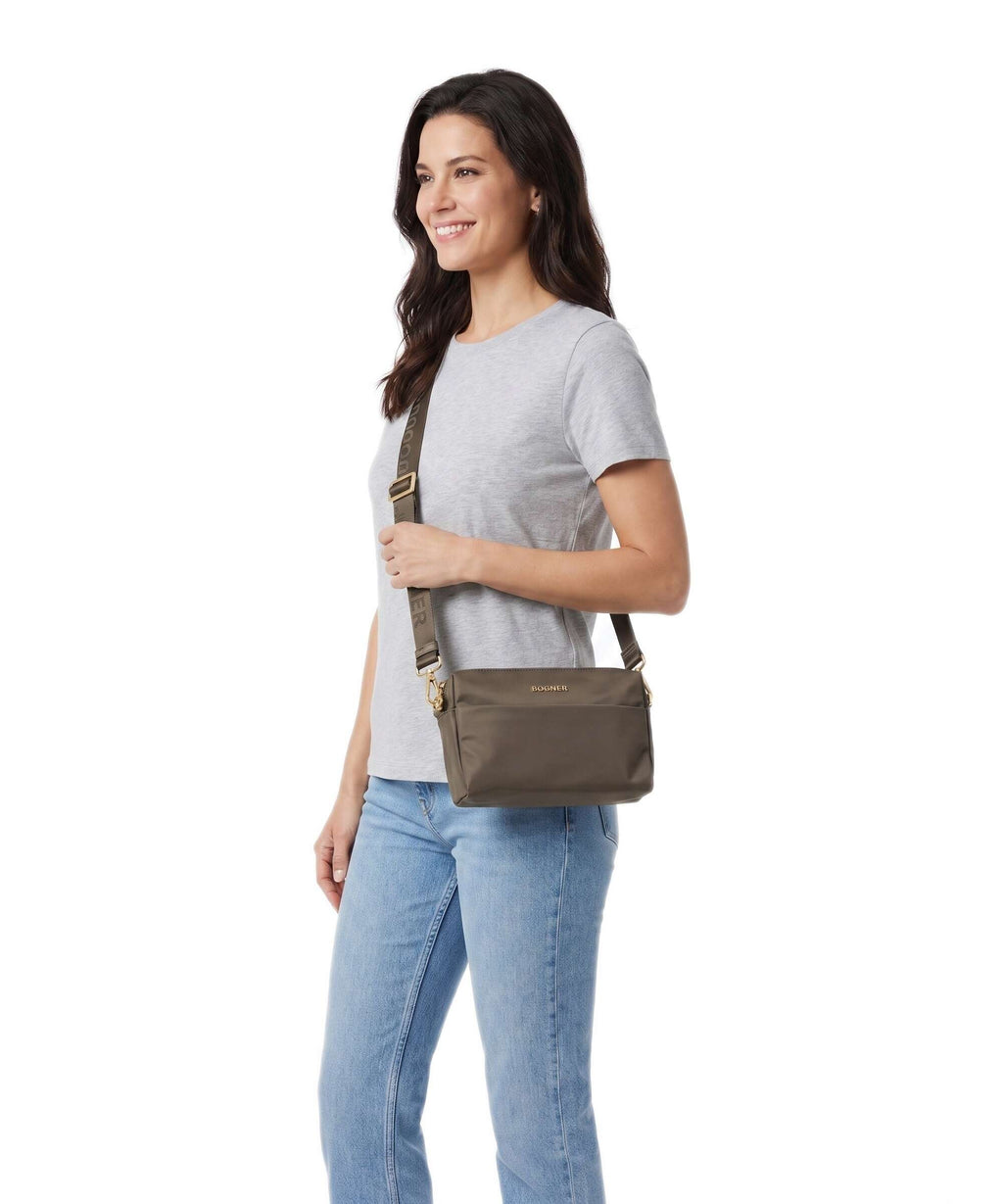 Bogner Klosters Neve Sita Crossbody bag dark olive