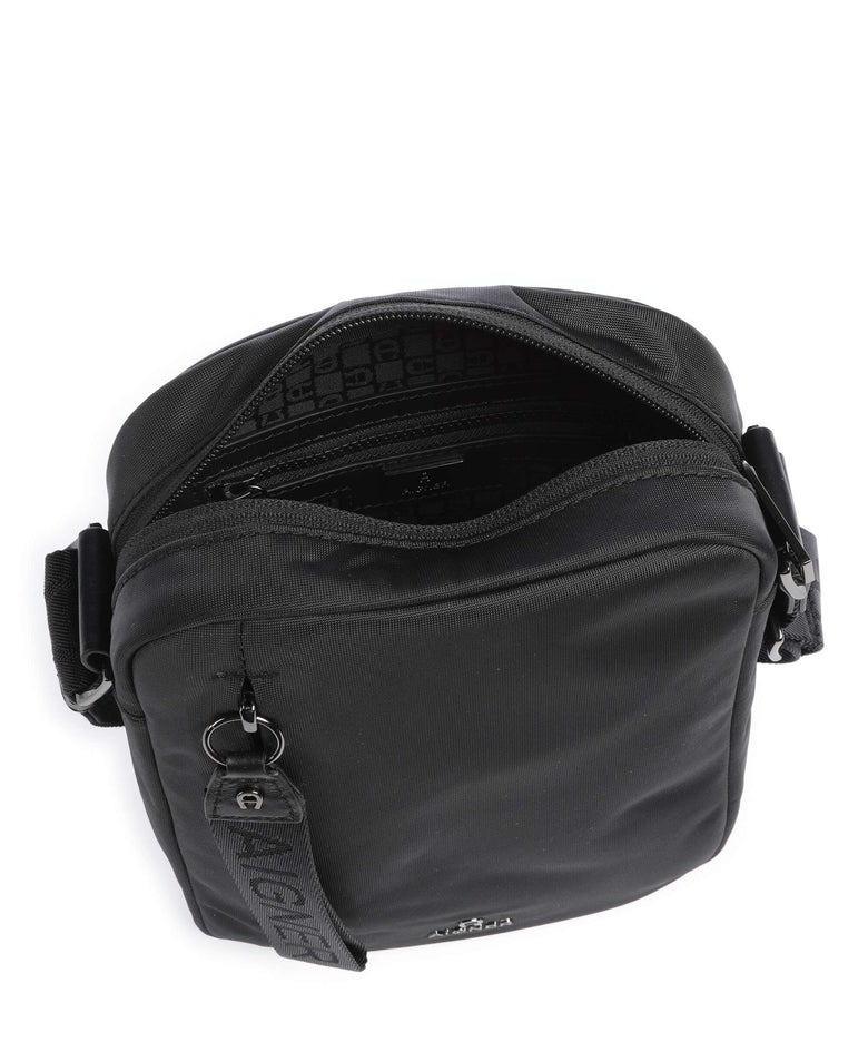 Aigner Nico S Crossbody bag black