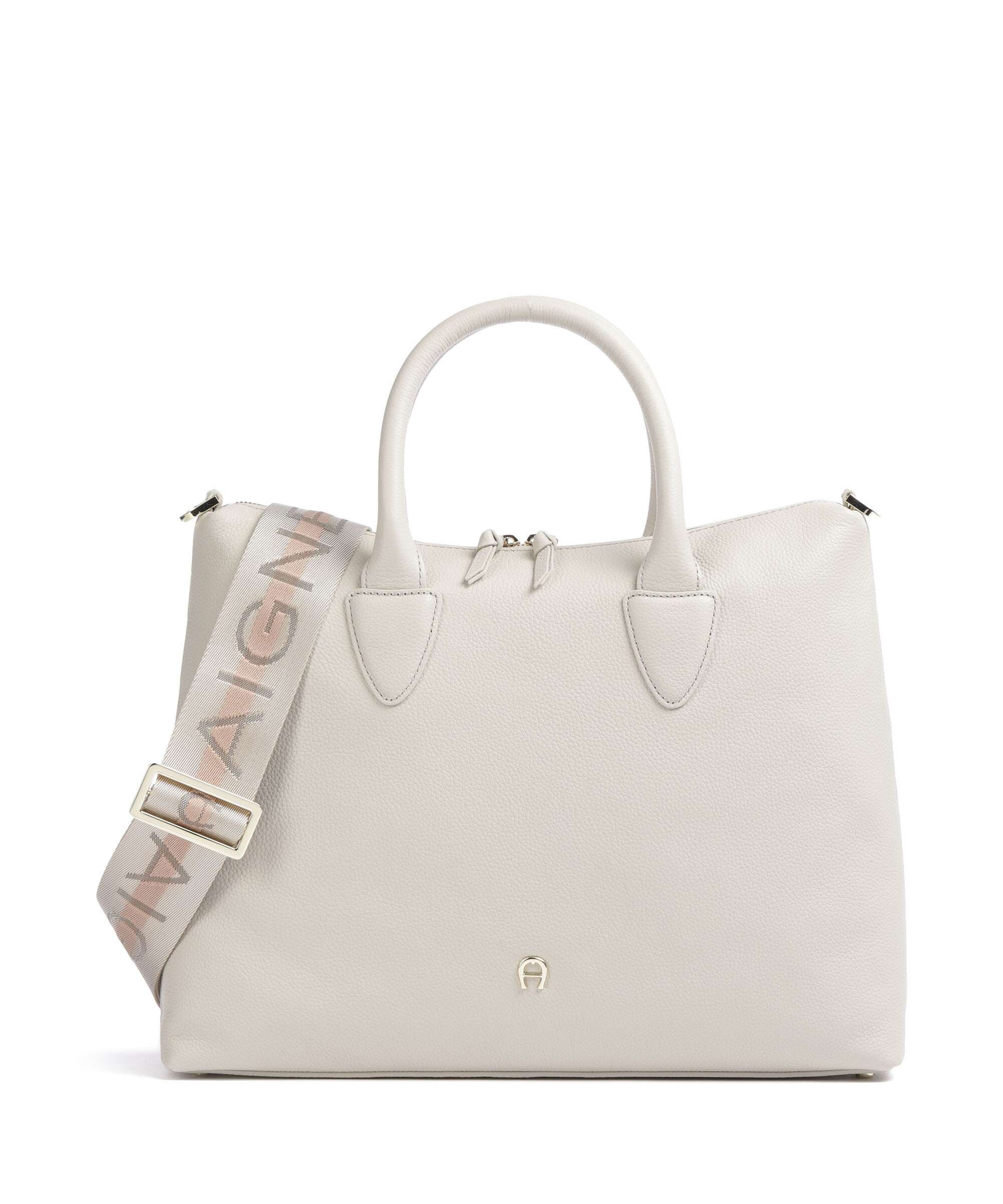 Aigner Zita M Handbag pearl white