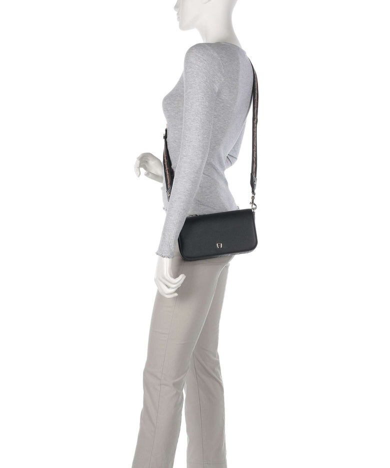 Aigner Zita S Crossbody bag black