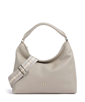 Aigner Zita M Hobo väska alpaca beige
