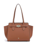 Aigner Farah M Axelremsväska cognac brown