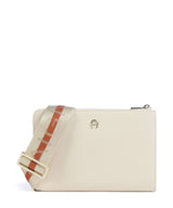 Aigner Zita Crossover väska macadamia white