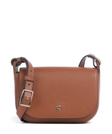 Aigner Pura S Crossover väska cognac brown