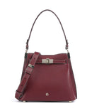 Aigner Farah M Hobo väska burgundy